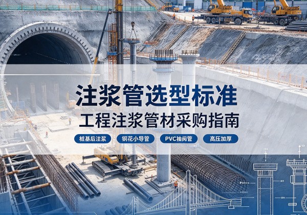 大城注浆管选型标准